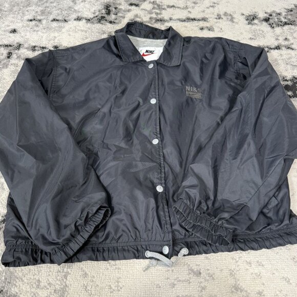 Vintage 90s Nylon Track Jacket - Picture 3 of 7